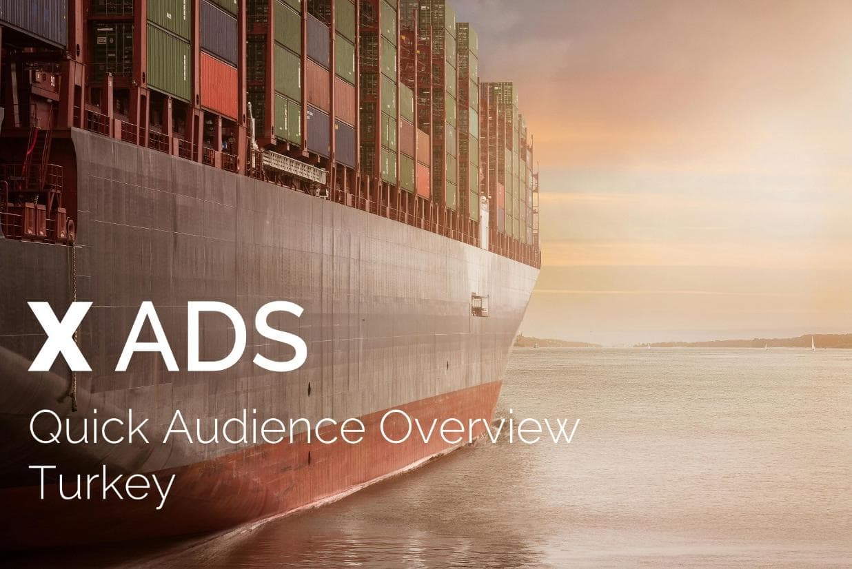 X Ads (Twitter) Audience Size and Demographics in Turkey