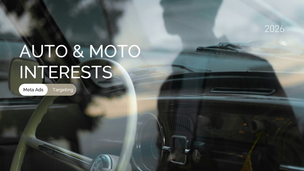 Facebook and Instagram Auto and Moto Interest Audiences in the U.S.