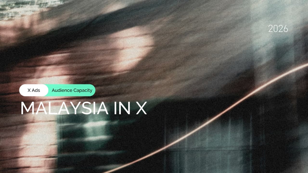 X Ads Audience in Malaysia: Forecast Reach by Age Range and Gender