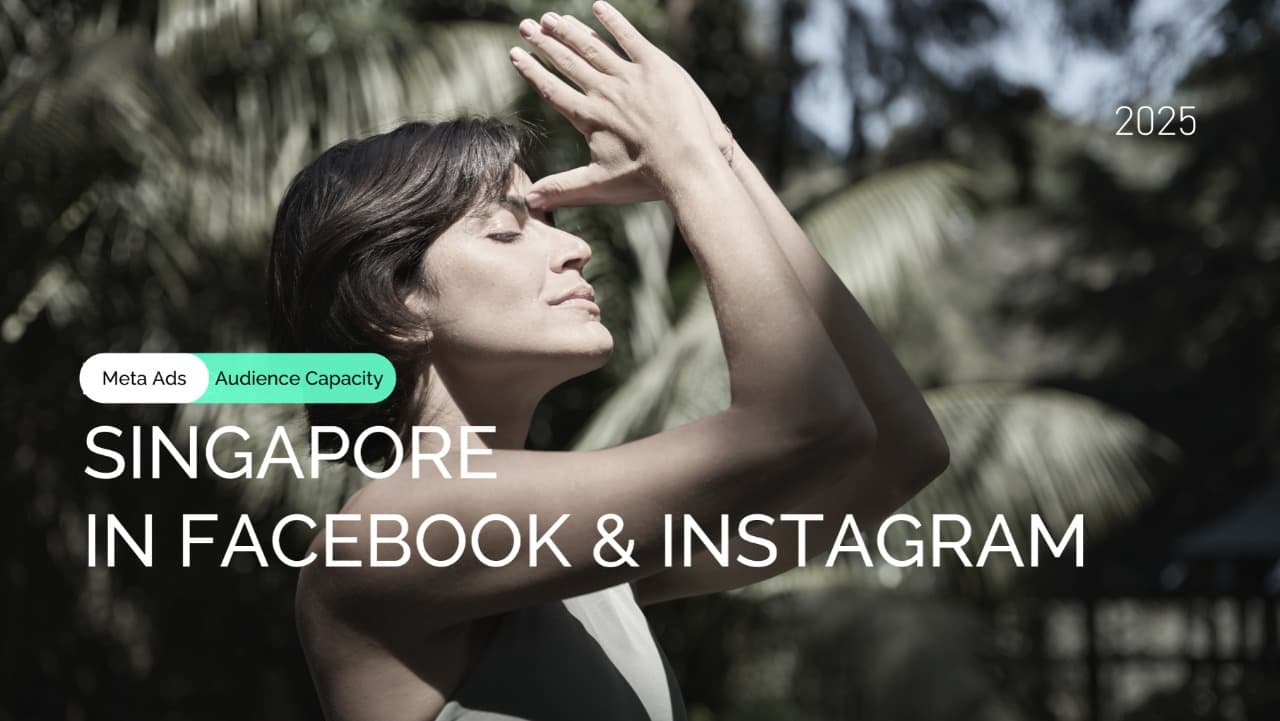 Meta Ads Audience in Singapore. Facebook and Instagram Capacity in 2025