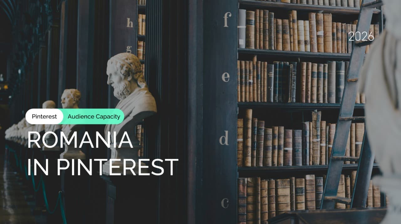 Romania Pinterest Ad Audience Size by Demographics