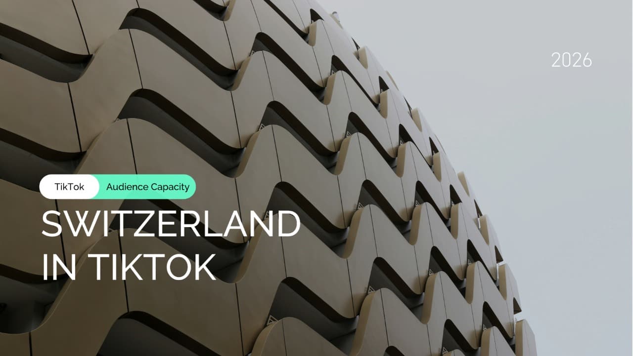 Switzerland TikTok Reach 2026 by Age Groups and Gender