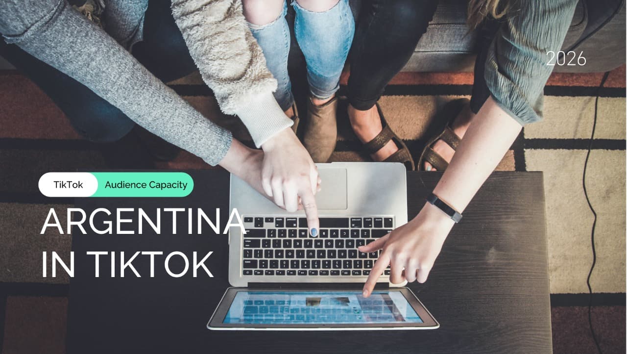 Potential TikTok Reach in Argentina 2026 by Age Cohort and Gender