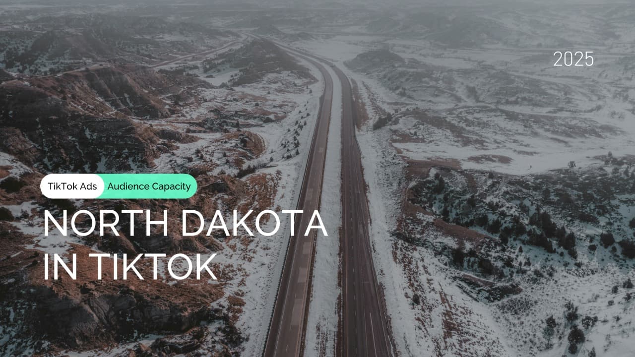 Learn More About North Dakota TikTok Audience: 274K Users, Short Overview