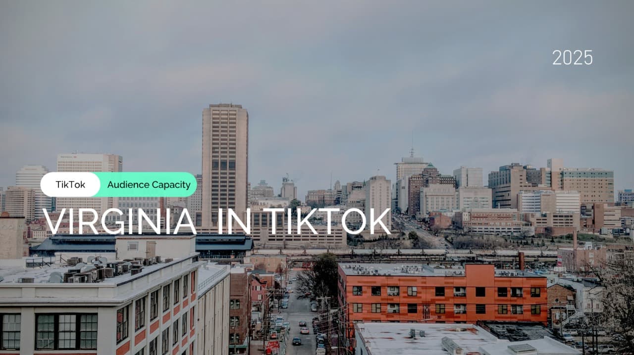 Explore Virginia TikTok Audience Coverage: 51% of Adults, Audience Insights